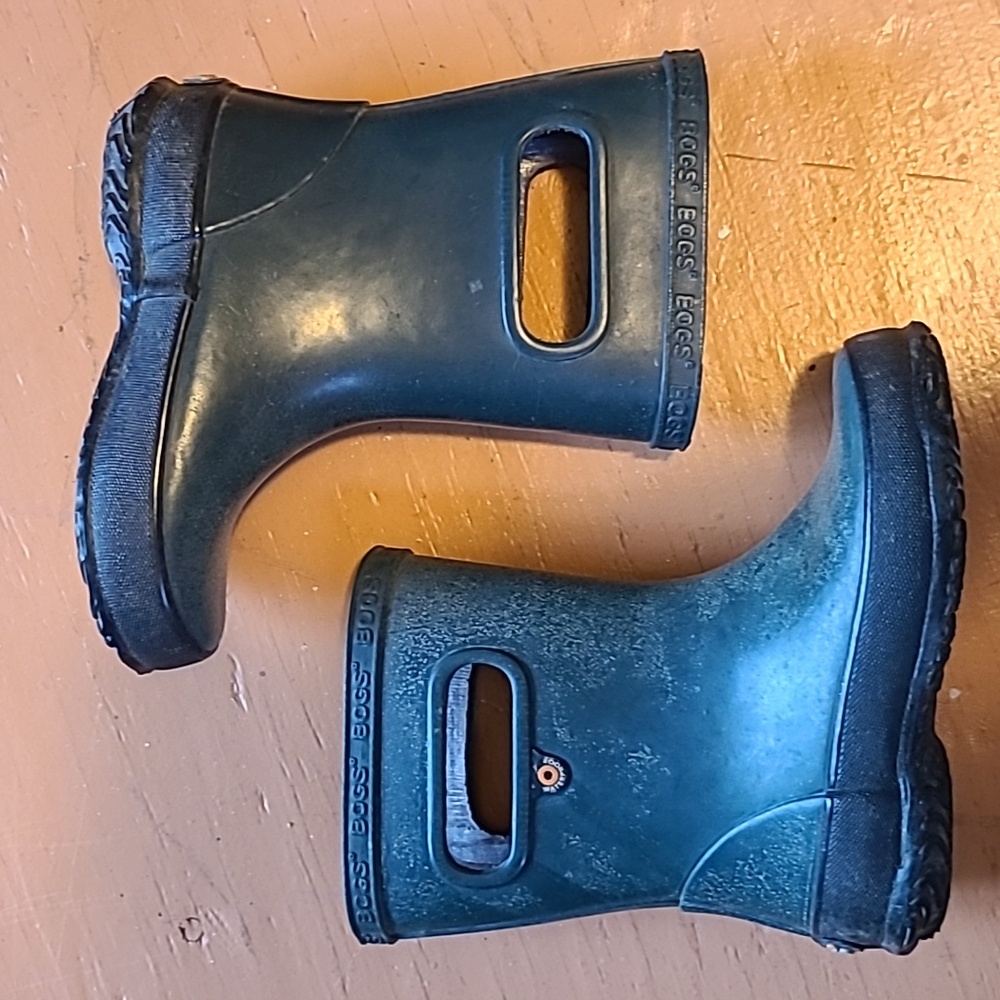Bogs Skipper Solid Little Kid 9 Rain Boots